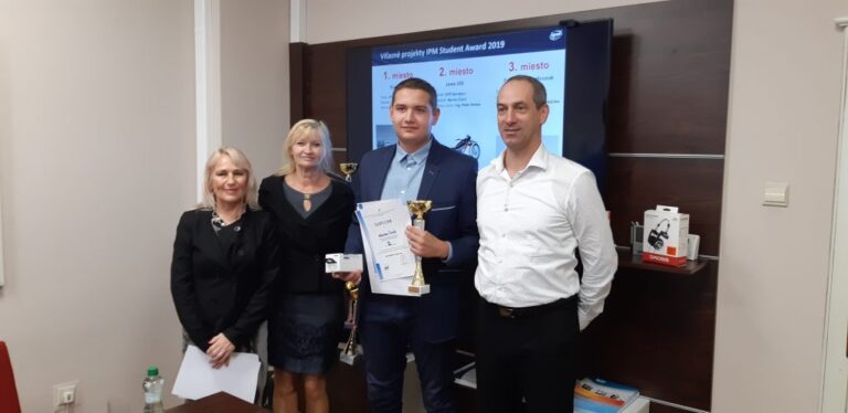 Celoslovenská súťaž  „ IPM STUDENT AWARD“