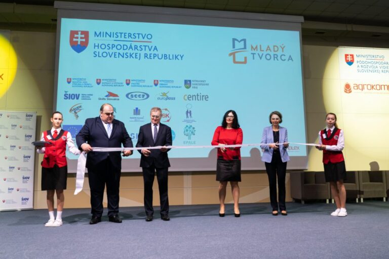 Mladý tvorca, cvičné firmy, Skills Slovakia a ešte omnoho viac na Agrokomplexe v Nitre