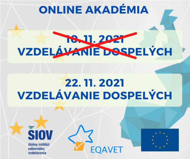 Online akadémia – Iniciatívy Európskej únie vo vzdelávaní
