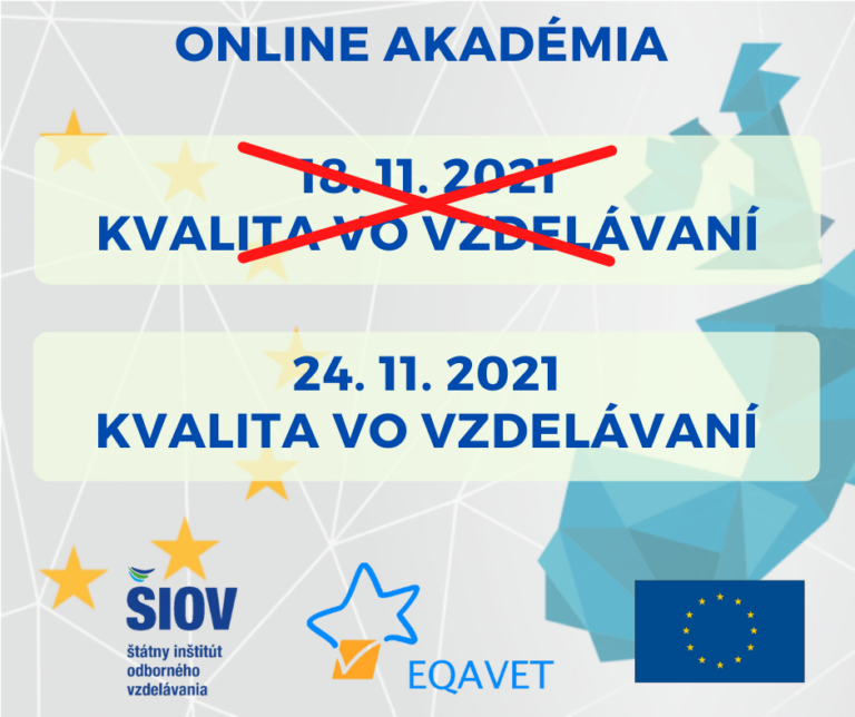 EQAVET/Zabezpečovanie kvality vo vzdelávaní