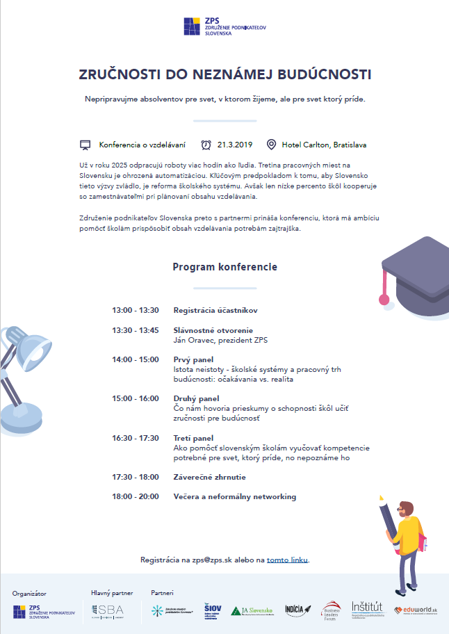 Konferencia: Zručnosti do neznámej budúcnosti