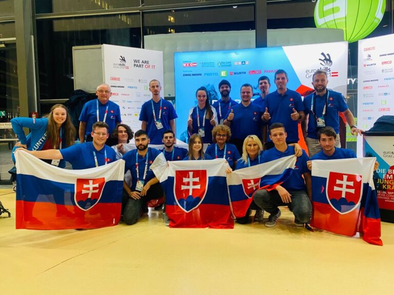 Slovensko na  EuroSkills 2021 v tvrdej konkurencii obstálo na výbornú