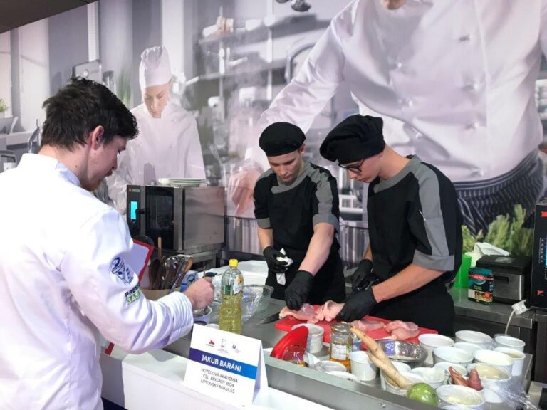 Skills Slovakia GASTRO JUNIOR zavŕši celoštátne finále mladých kuchárov a cukrárov