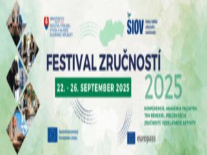 SAVE THE DATE: Festival zručností 2025